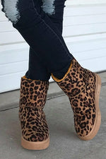 Print Snow Boots