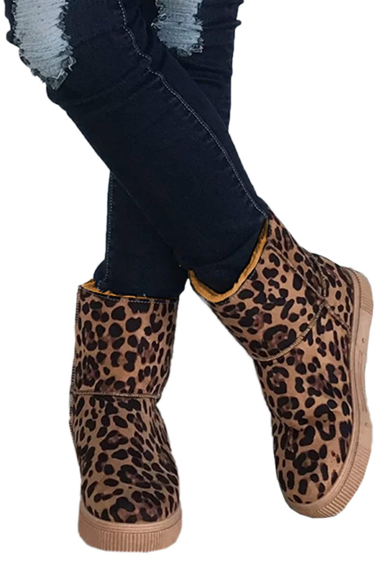 Print Snow Boots