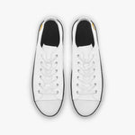 Sue Sue Sweet Low Canvas Shoes-White sole