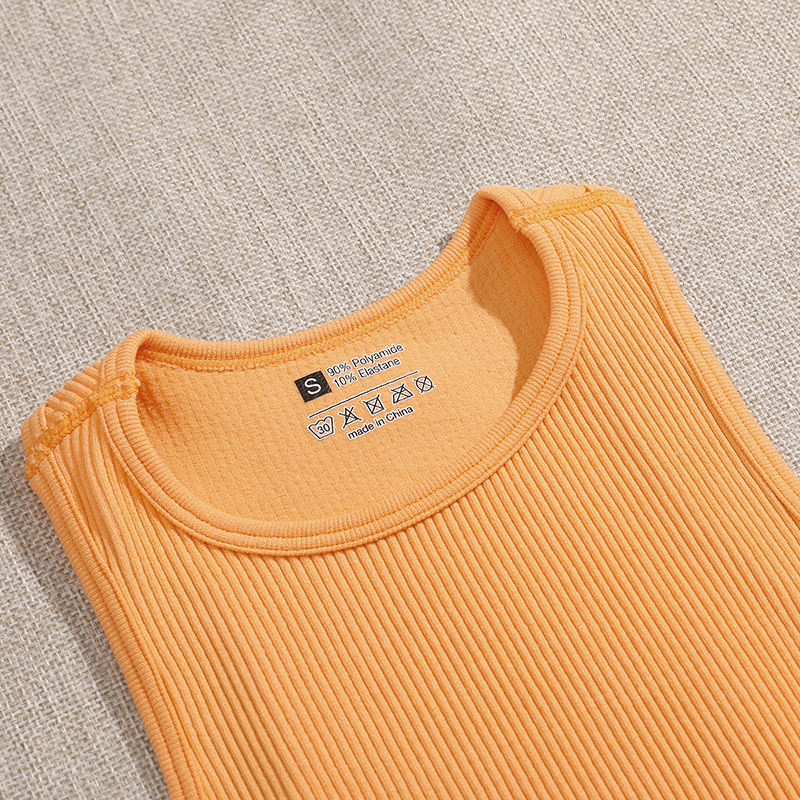 14 Colors Crop Top Women Solid Basic T-shirts Vest Seamless Streetwear
