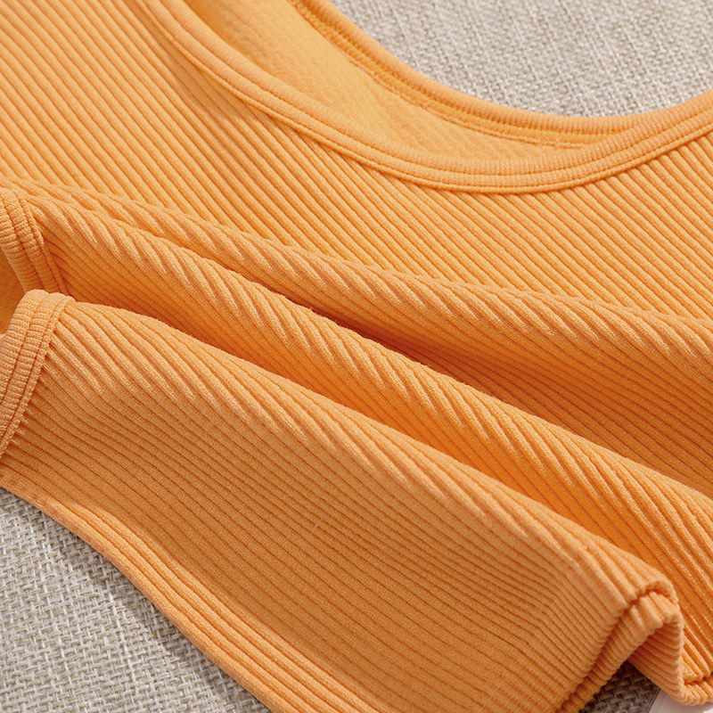 14 Colors Crop Top Women Solid Basic T-shirts Vest Seamless Streetwear