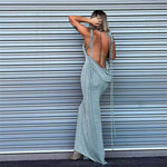 Backless Maxi Dress