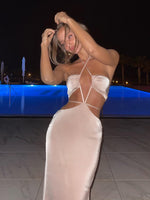 Backless Midi Dress
