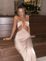 Backless Midi Dress