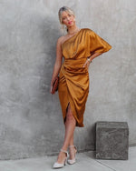 Satin Silk Dress