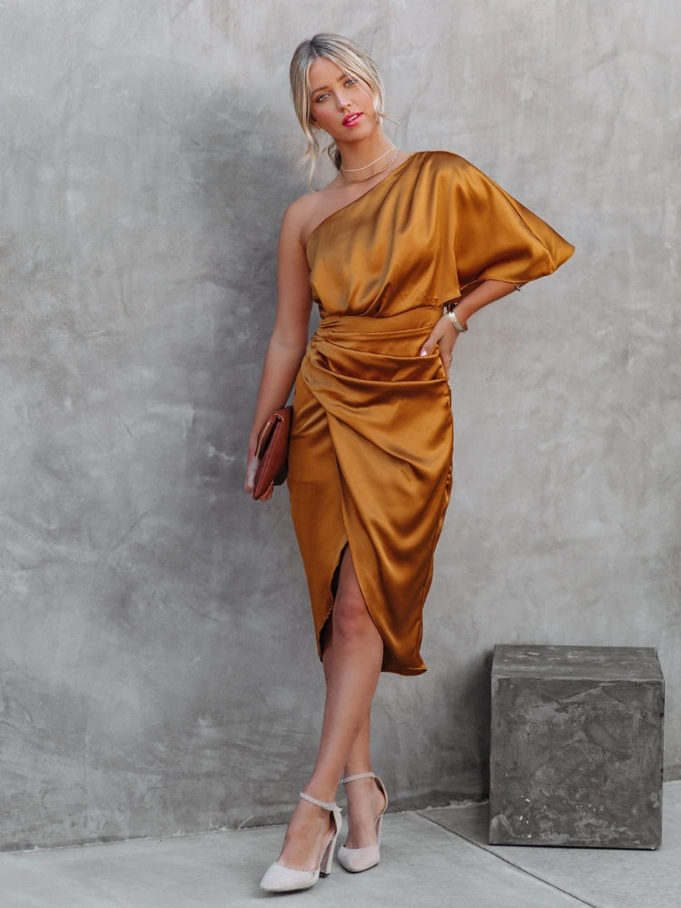 Satin Silk Dress