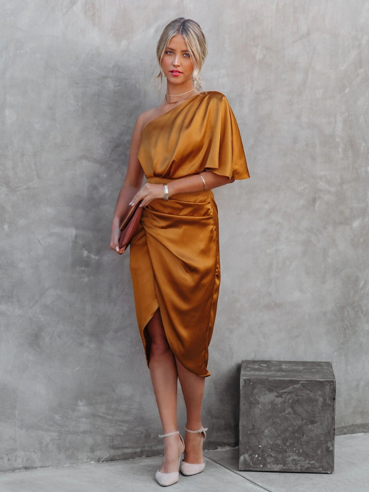 Satin Silk Dress