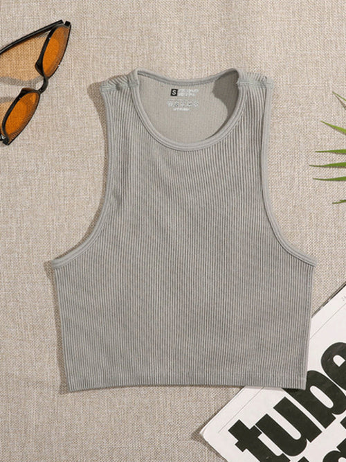 Chrleisure Women's Sports Top Gym Sports Crop Tops Vest Top Fitness