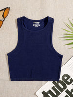Chrleisure Women's Sports Top Gym Sports Crop Tops Vest Top Fitness