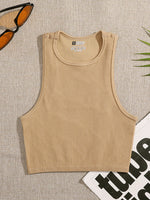 Chrleisure Women's Sports Top Gym Sports Crop Tops Vest Top Fitness