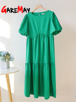 Casual Women Summer Maxi Dress 100% Cotton