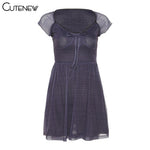 Short Sleeve Mini Dress