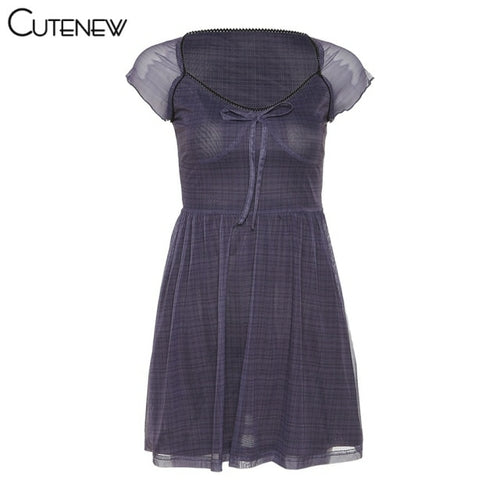 Short Sleeve Mini Dress