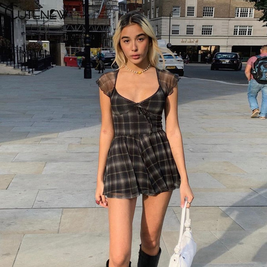 Short Sleeve Mini Dress