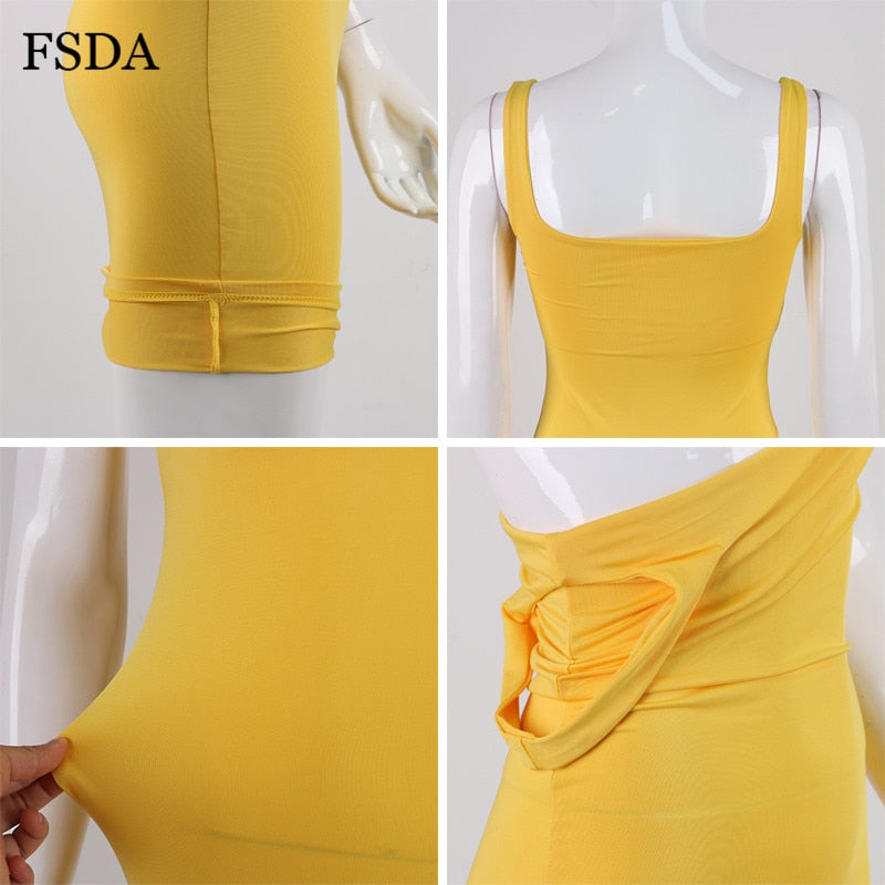 Sleeveless Bodycon Mini Dress