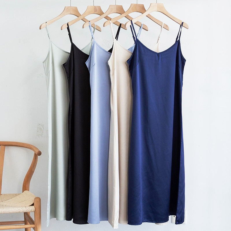 Satin Long Dress Very Soft