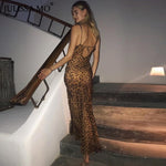 Julissa Mo Leopard Long Dress