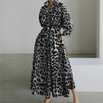 Oversized Elegant Women Autumn Sundress