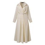 Oversized Elegant Women Autumn Sundress