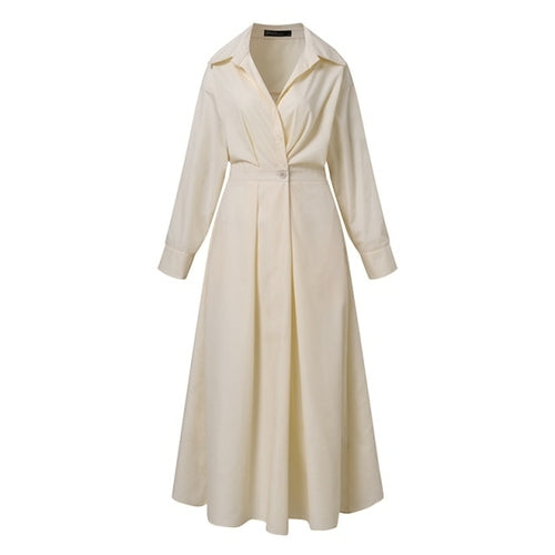 Oversized Elegant Women Autumn Sundress