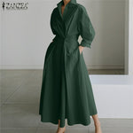 Oversized Elegant Women Autumn Sundress