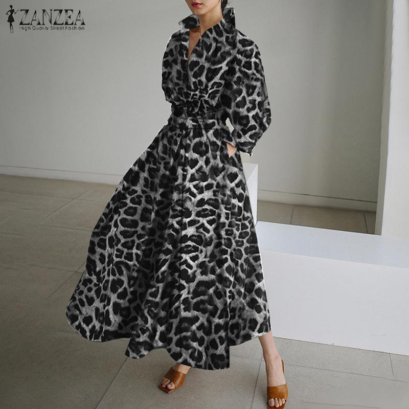 Oversized Elegant Women Autumn Sundress