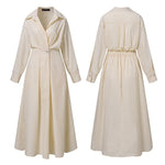 Oversized Elegant Women Autumn Sundress