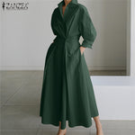 Oversized Elegant Women Autumn Sundress
