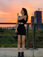 Hollow Out Sleeveless Slim