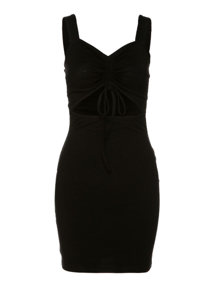 Hollow Out Sleeveless Slim