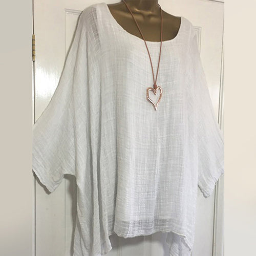 Summer Solid Blouse