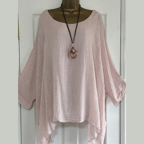 Summer Solid Blouse