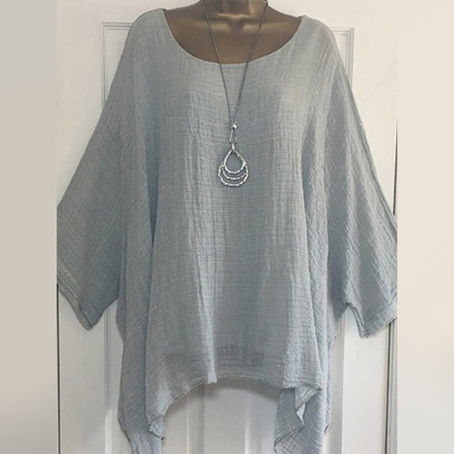 Summer Solid Blouse
