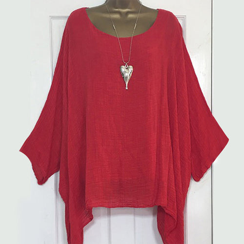 Summer Solid Blouse