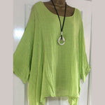 Summer Solid Blouse