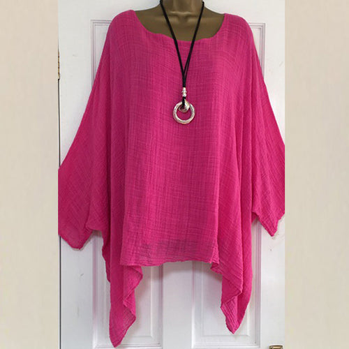 Summer Solid Blouse