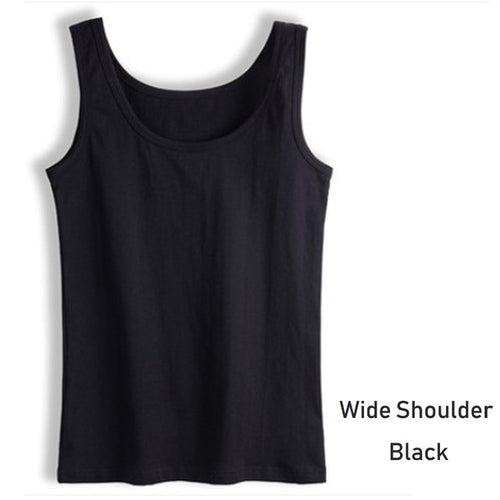Summer Style Soft Cotton Women Tank Top Fitness Sexy Sleeveless Sport