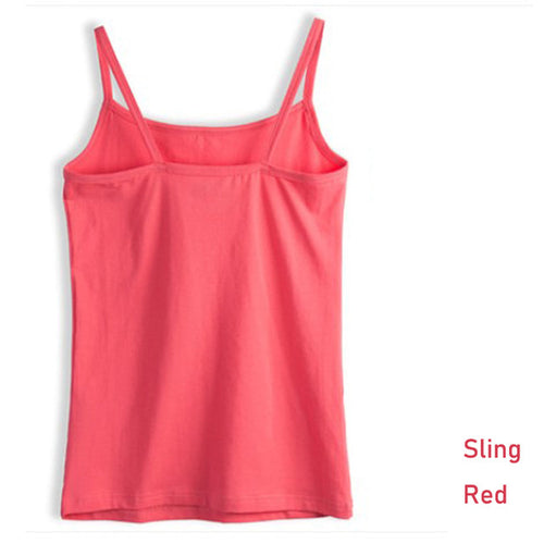 Summer Style Soft Cotton Women Tank Top Fitness Sexy Sleeveless Sport