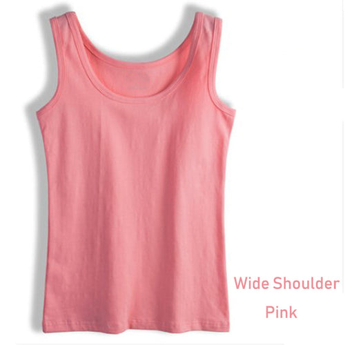 Summer Style Soft Cotton Women Tank Top Fitness Sexy Sleeveless Sport