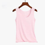 Tank Tops Summer Seamless Ice Silk Vest Women Wear Undershirt