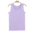 Tank Tops Summer Seamless Ice Silk Vest Women Wear Undershirt