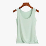 Tank Tops Summer Seamless Ice Silk Vest Women Wear Undershirt
