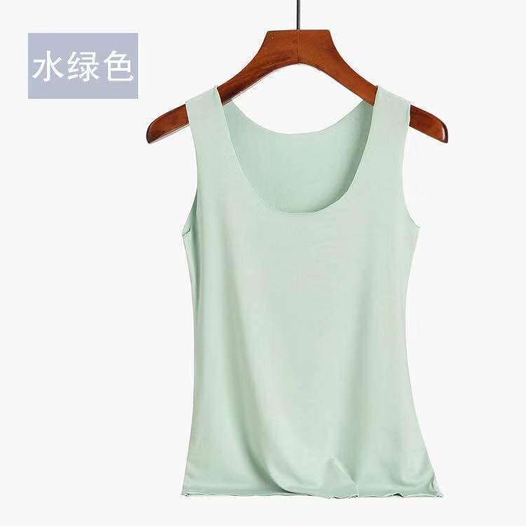 Tank Tops Summer Seamless Ice Silk Vest Women Wear Undershirt