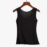Tank Tops Summer Seamless Ice Silk Vest Women Wear Undershirt
