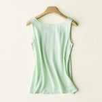 Women Cotton Linen Vest