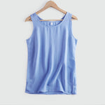 Women Cotton Linen Vest