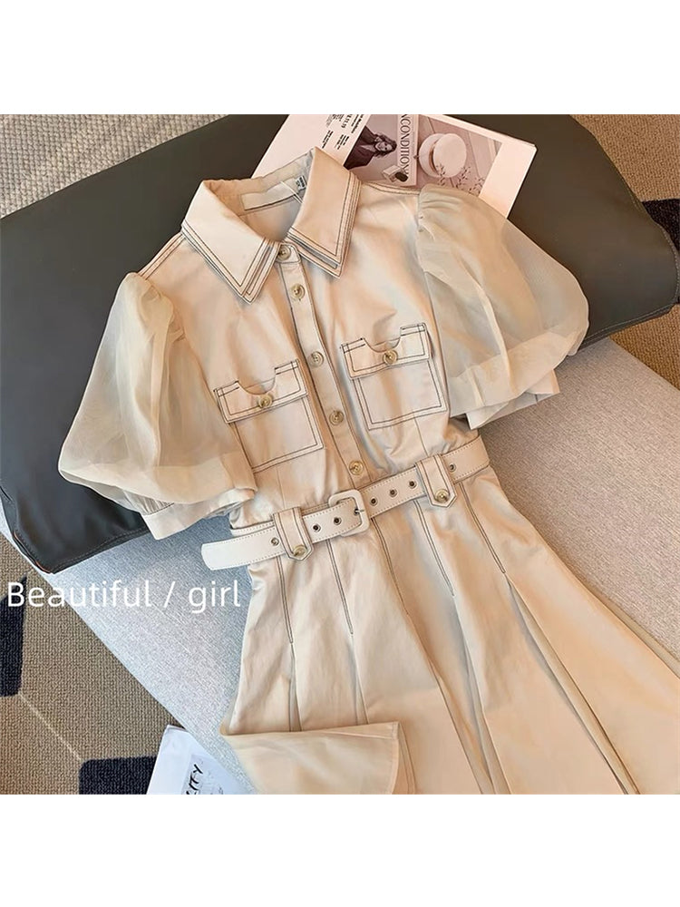 Puff Sleeve Dress