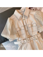 Puff Sleeve Dress